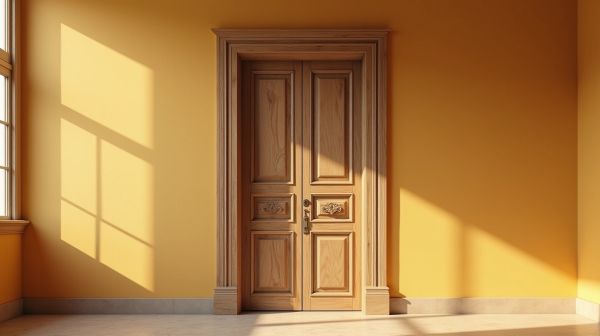 Comment isoler efficacement votre vieille porte d'entrée en bois ?