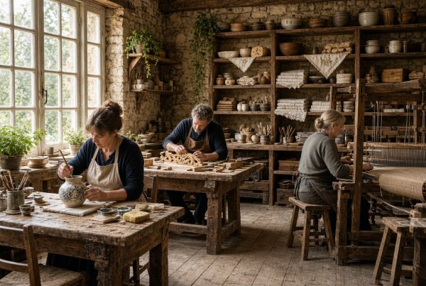 Réalisez vos créations artisanales à Maubert-Fontaine